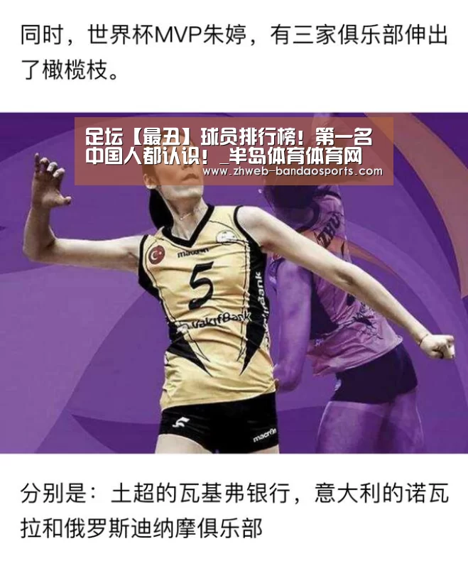 足坛【最丑】球员排行榜!第一名 中国人都认识!_半岛体育体育网(图3) 半岛体育线上观看